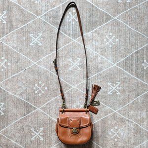 Coach Crossbody Leather Convertible Bag